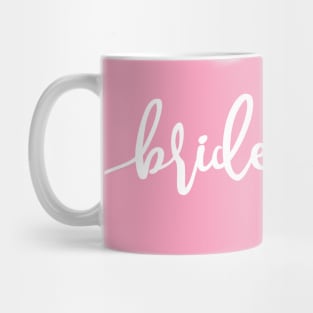 Simple Bridesmaid Wedding Calligraphy Mug